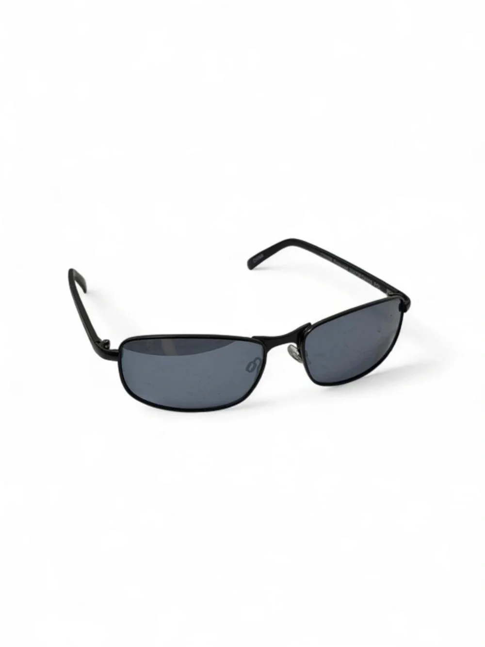 Y2K Matrix Foster Grant Polarized Sunglasses - Blue Gray Lenses